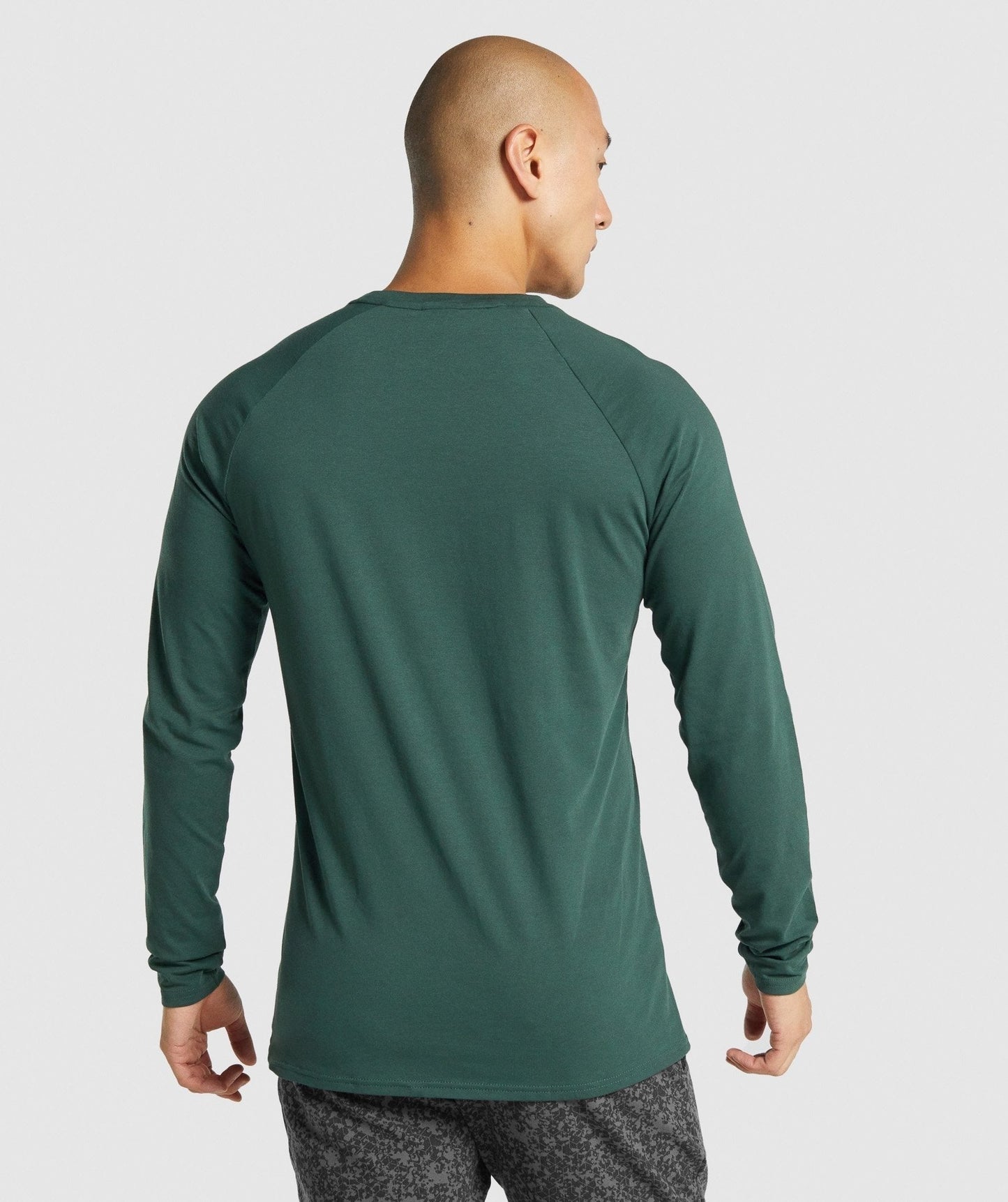 Gymshark Critical 2.0 Long Sleeve T-Shirt - Dark Green