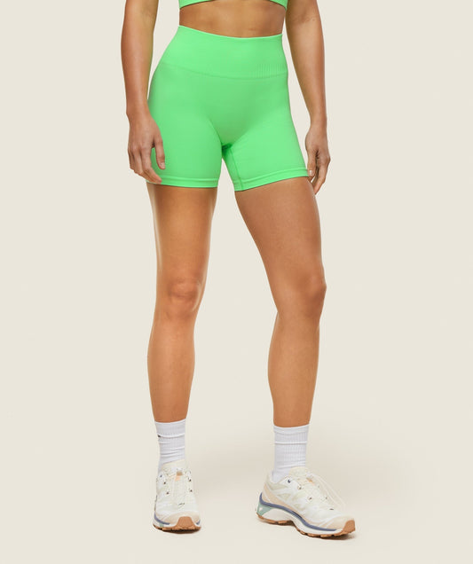 Gymshark everywear Seamless Cycling Shorts - Radiant Green