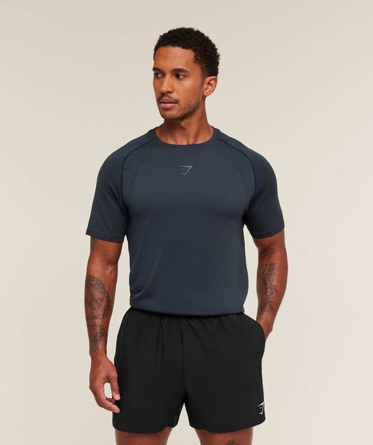 Gymshark Versatile Seamless T-Shirt - Heavy Blue/Navy