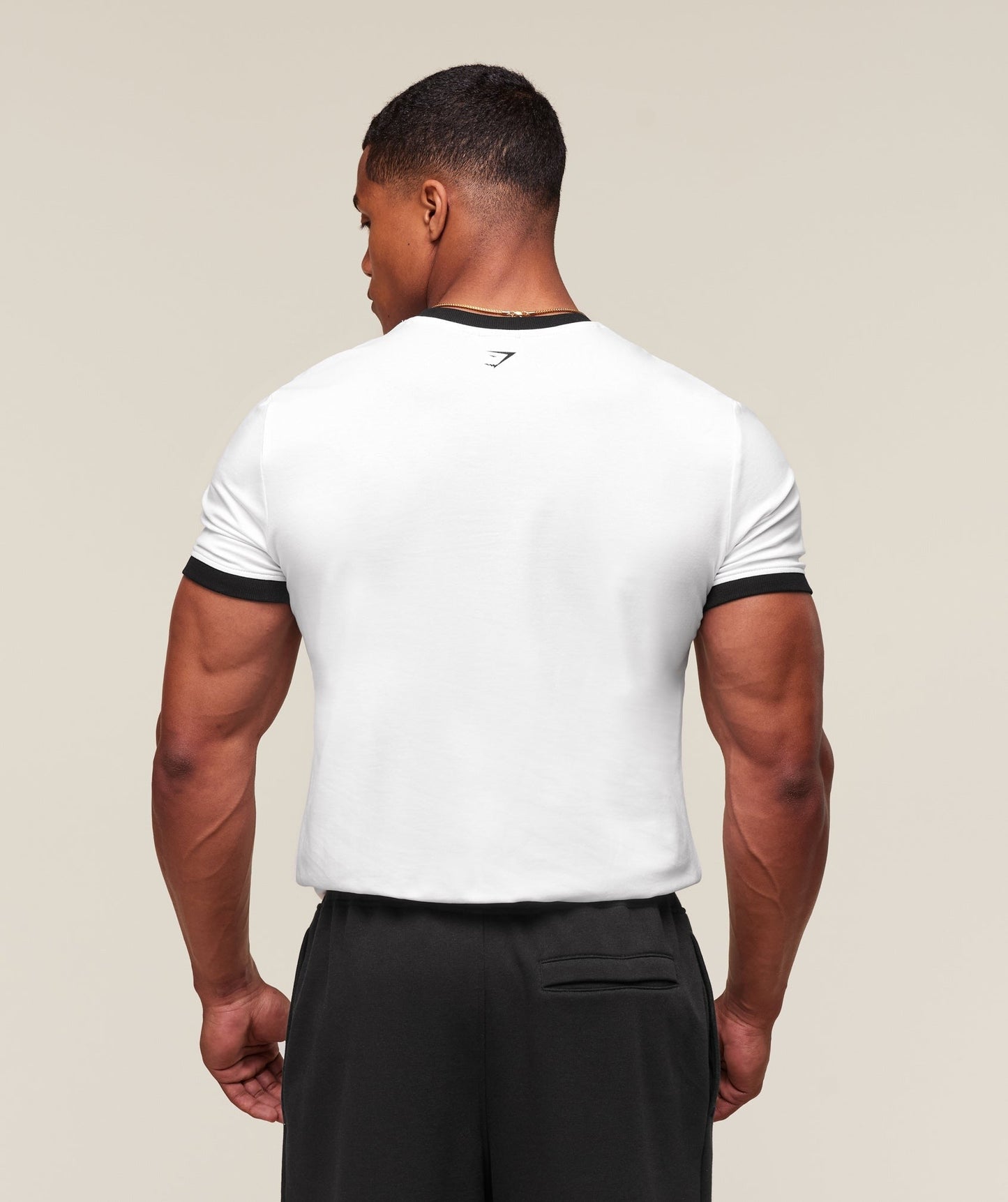 Gymshark GSLC Ringer T-Shirt - White