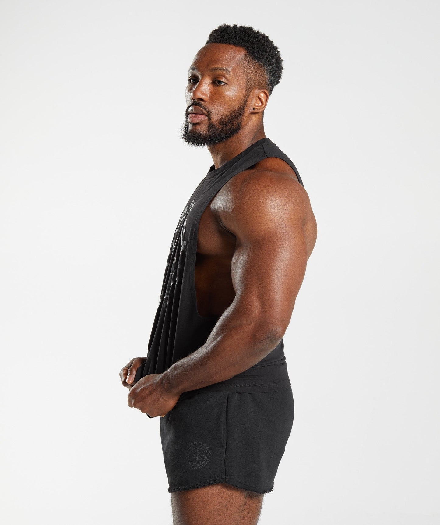Gymshark Legacy Drop Arm Tank - Black