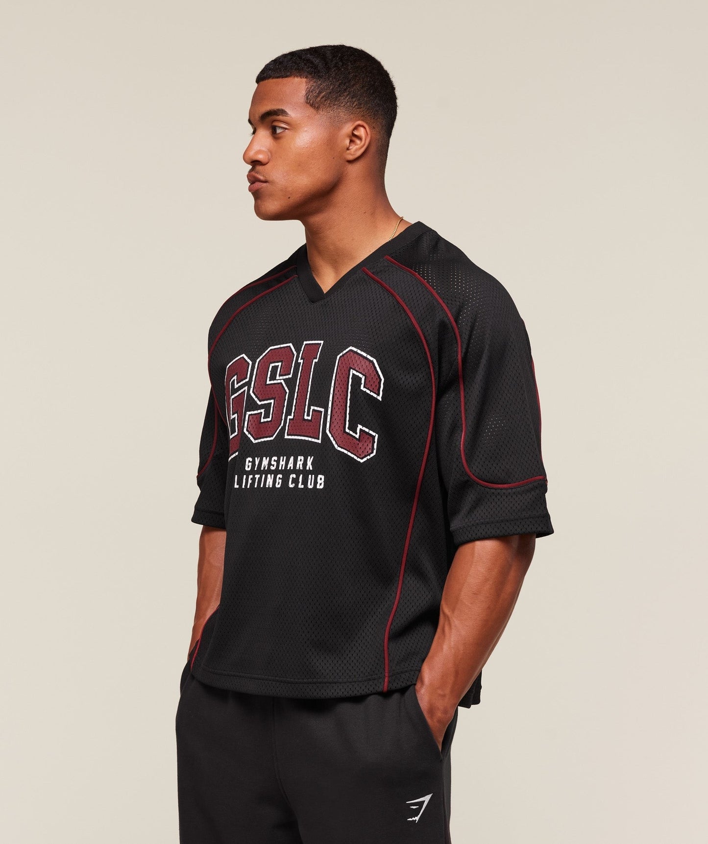 Gymshark GSLC Sports Jersey - Black