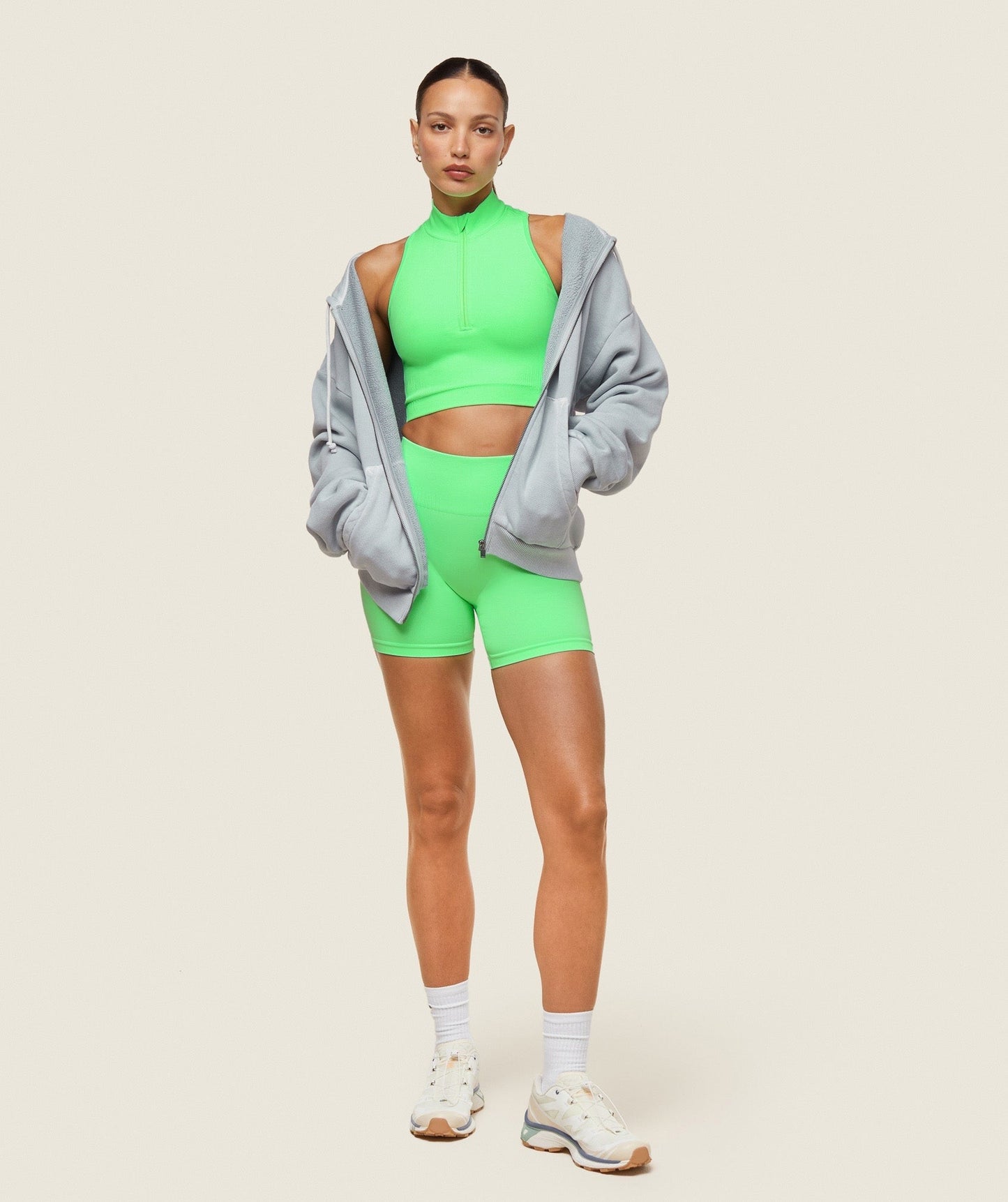 Gymshark everywear Seamless Cycling Shorts - Radiant Green