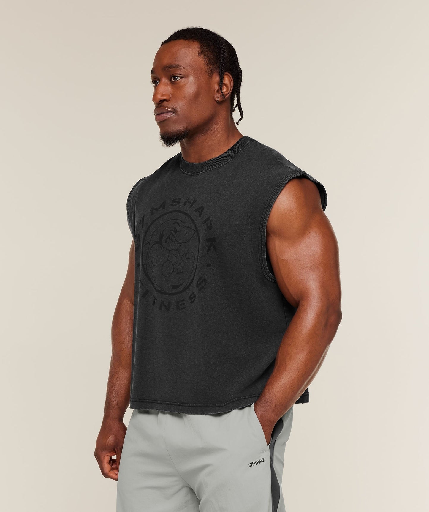 Gymshark Vintage Legacy Tank - Black