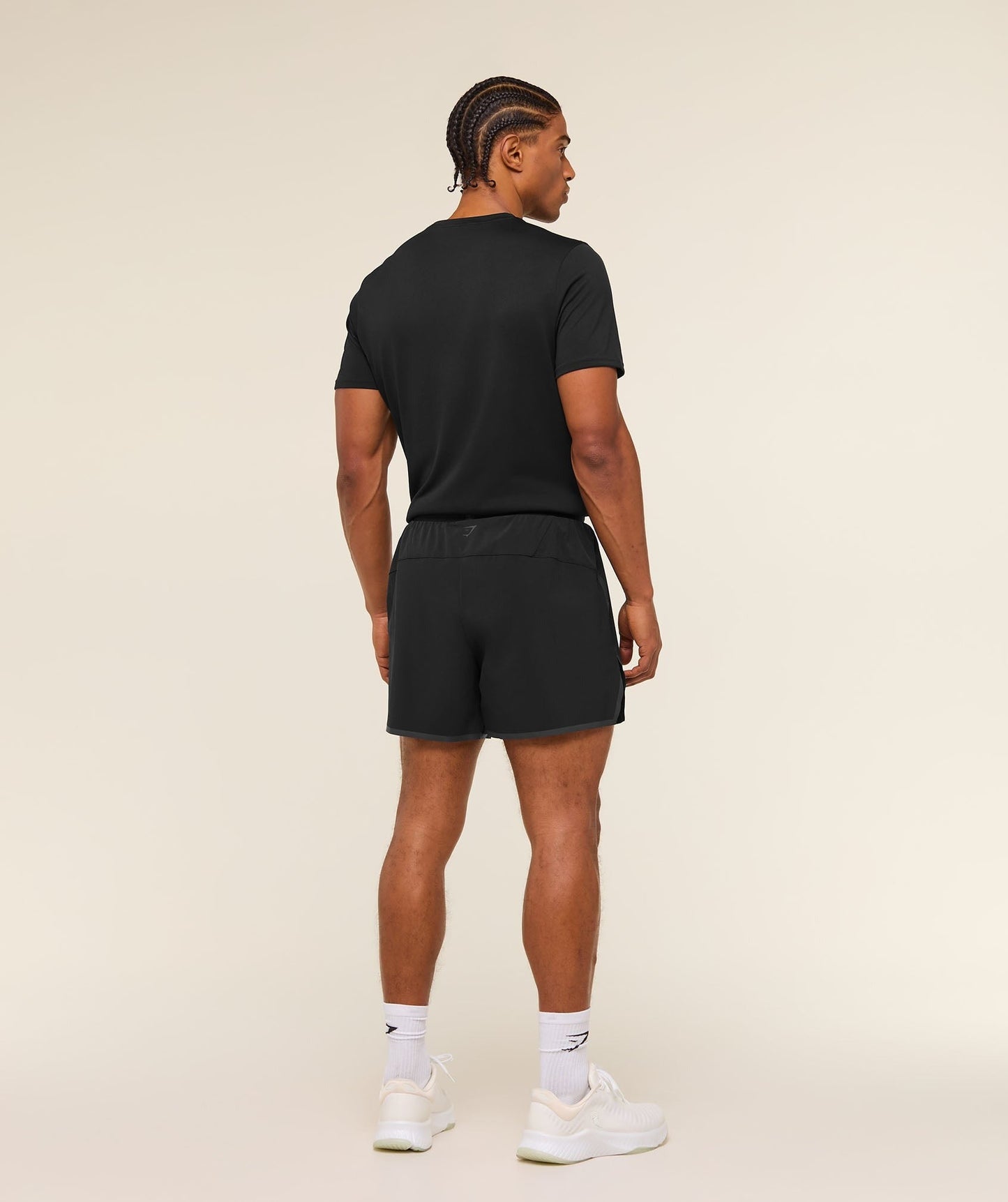 Gymshark Hybrid 5" Performance Shorts - Black