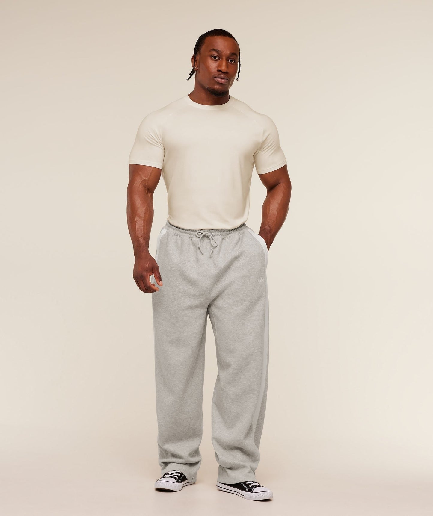 Gymshark x CBUM Essential T-Shirt - Soft White