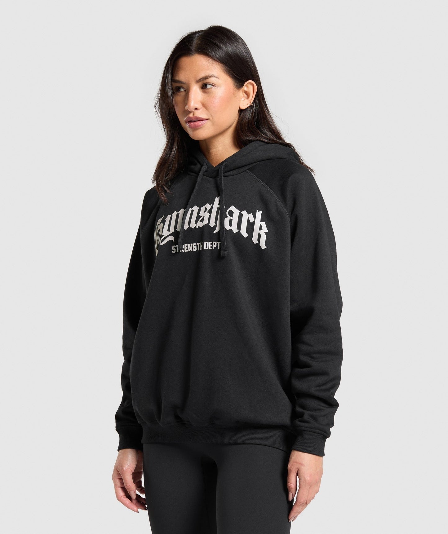 Gymshark Strength Department Graphic Hoodie - Black