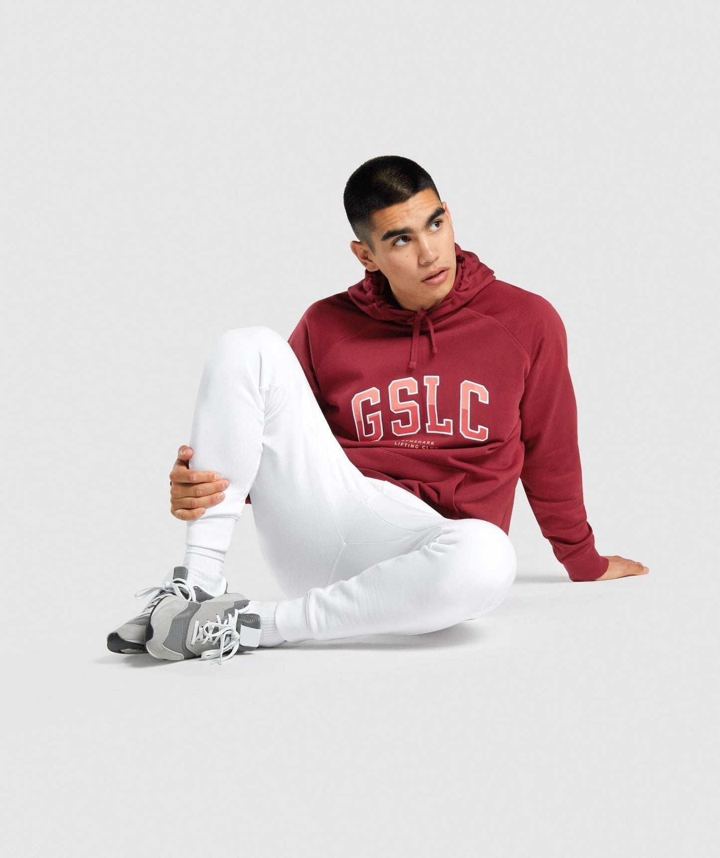 Gymshark GSLC Collegiate Hoodie - Burgundy