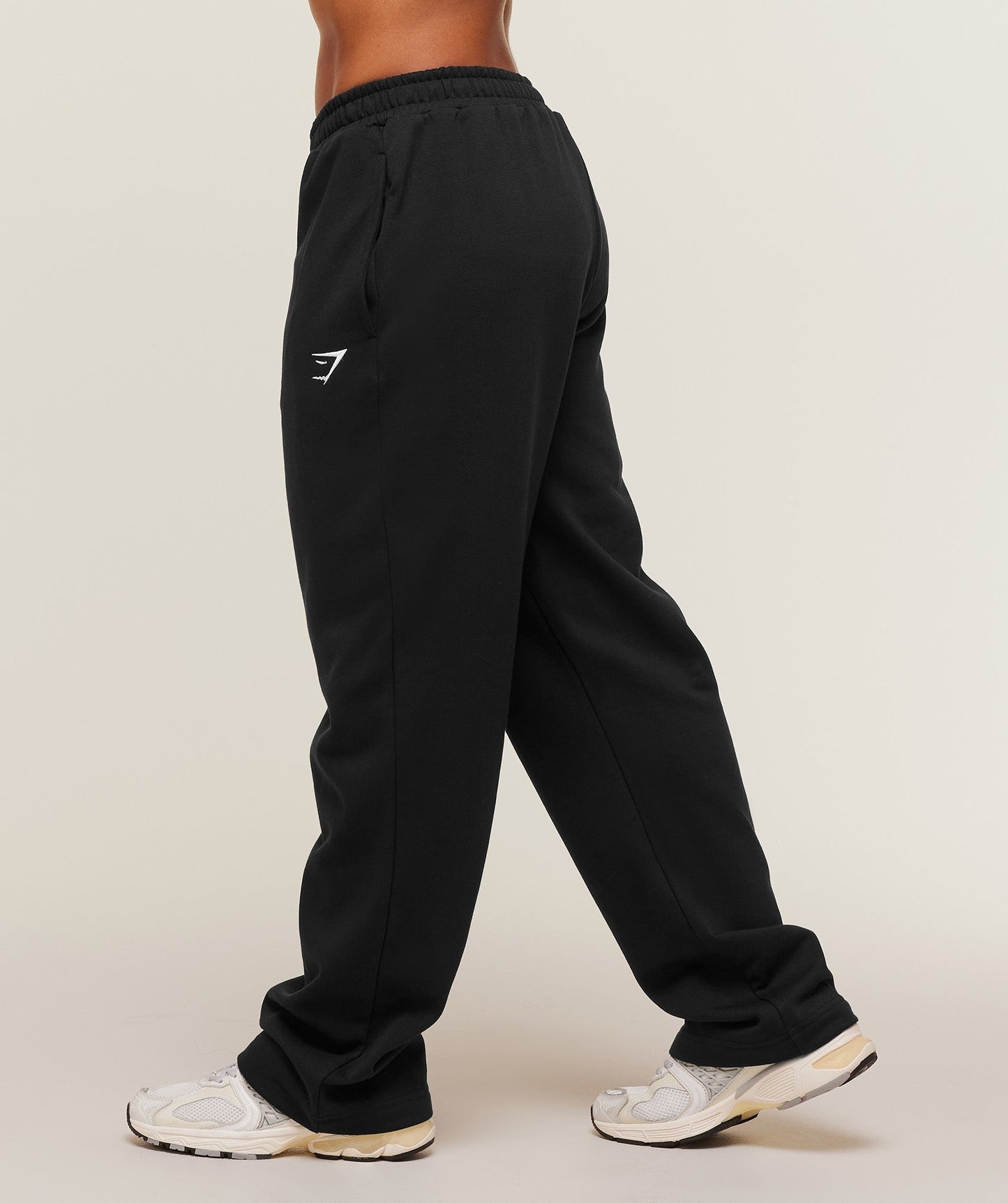 Gymshark Training Fleece Straight Leg Short Pants - Black