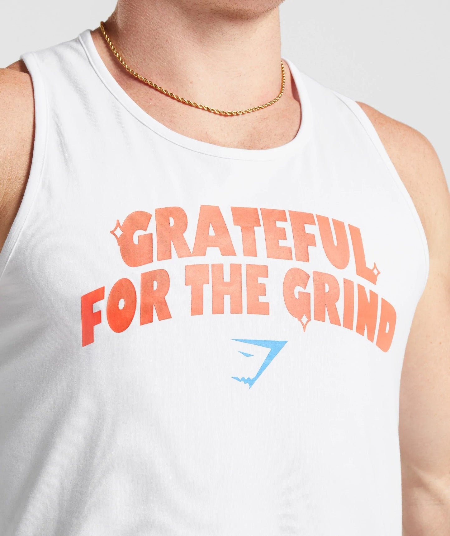 Gymshark Noah Ohlsen Sun Tank - White