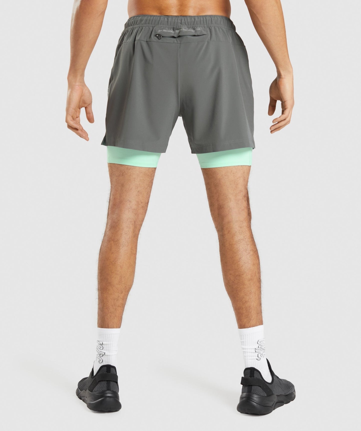 Gymshark //Steve Cook Ranger Shorts - Charcoal Grey