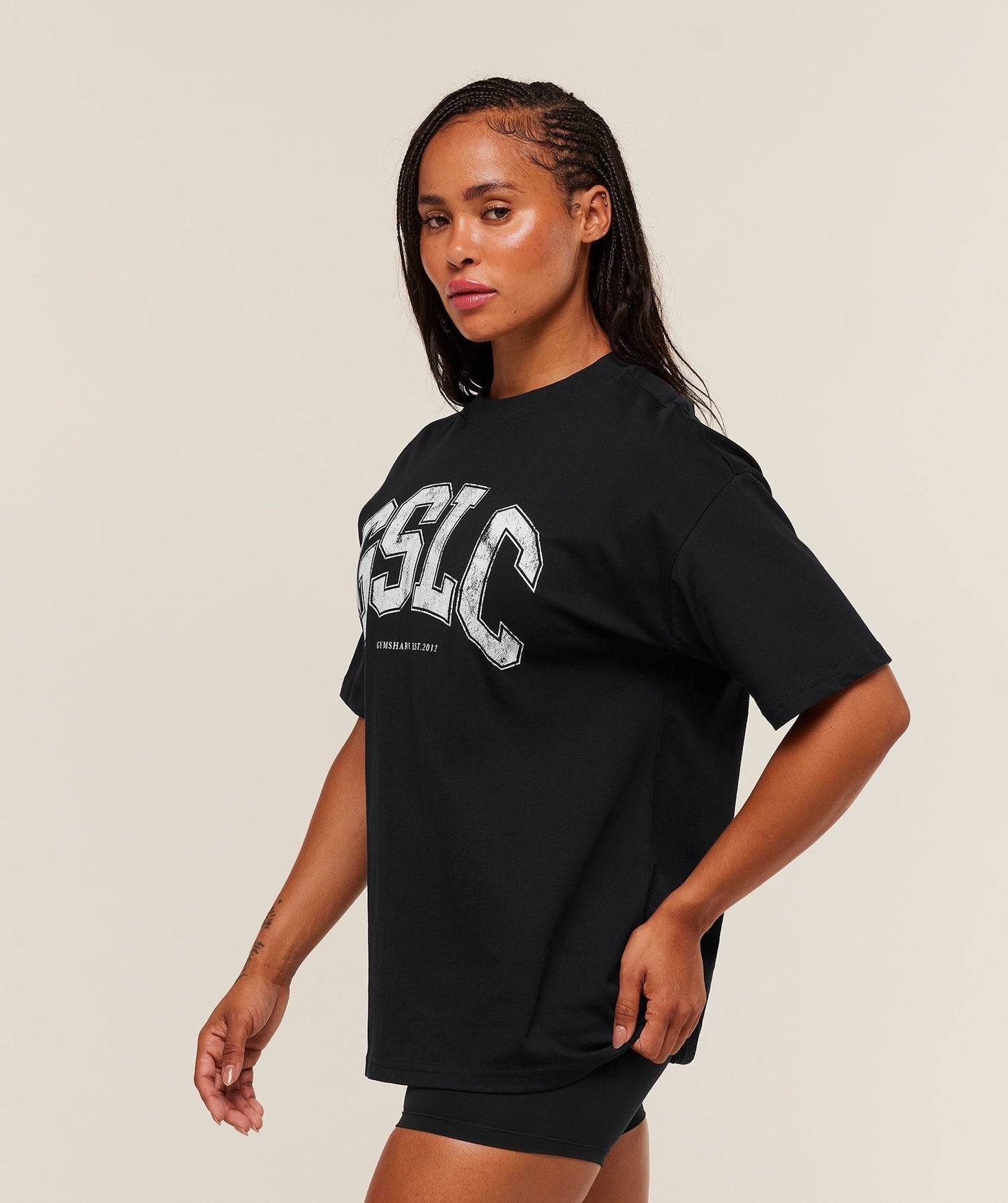 Gymshark GSLC Lifting Club Short Sleeve T-Shirt - Black