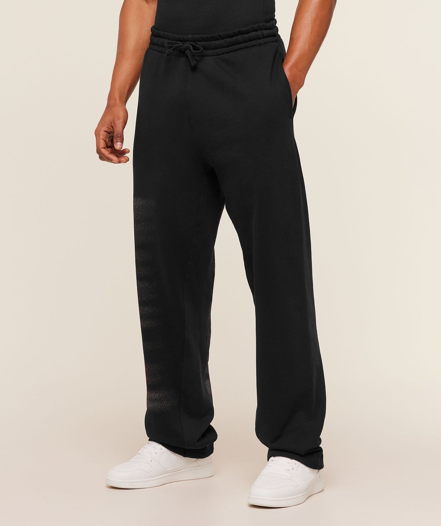 Gymshark Fade Graphic Straight Leg Pants - GS Black