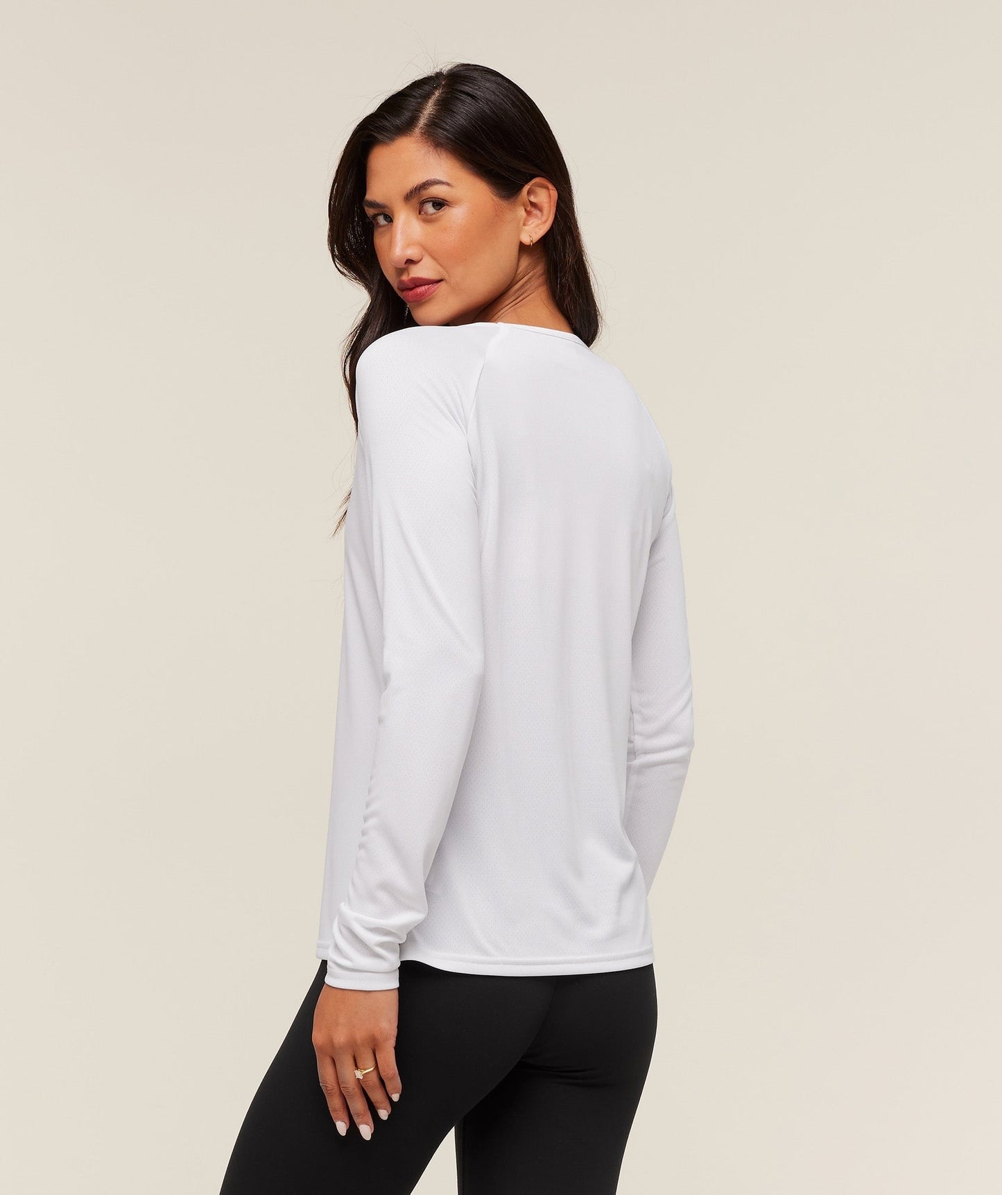 Gymshark Training Long Sleeve Top - White