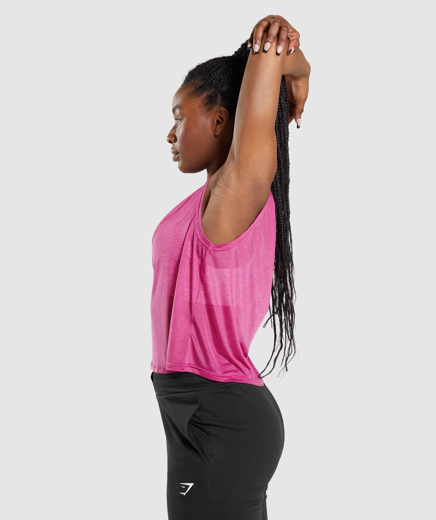 Gymshark Training Oversized Tank - Dragon Pink