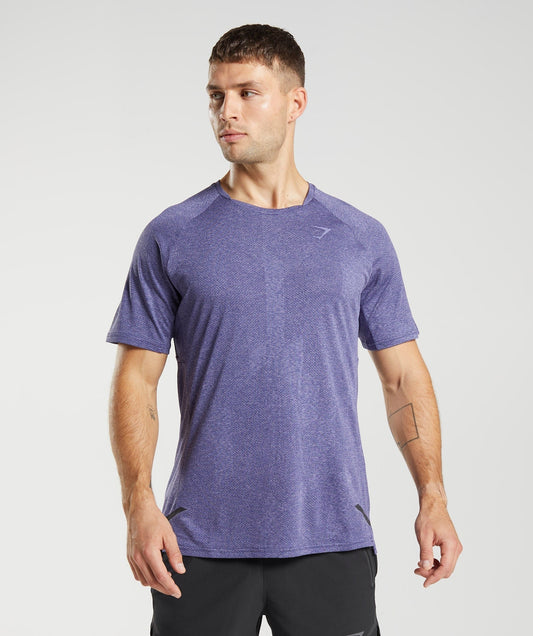 Gymshark Apex T-Shirt - Neptune Purple/Velvet Purple