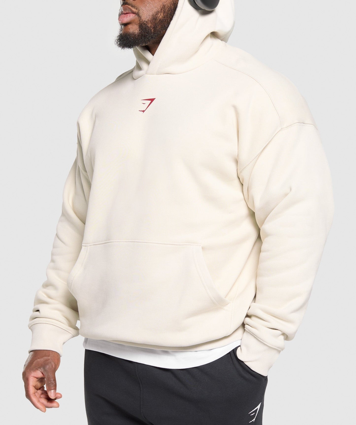 Gymshark Lifting Club Hoodie - Oat White