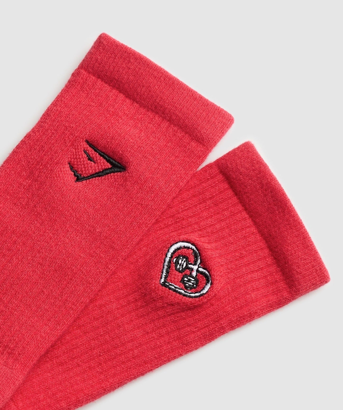Gymshark GFX Crew Single Socks - Jamz Red