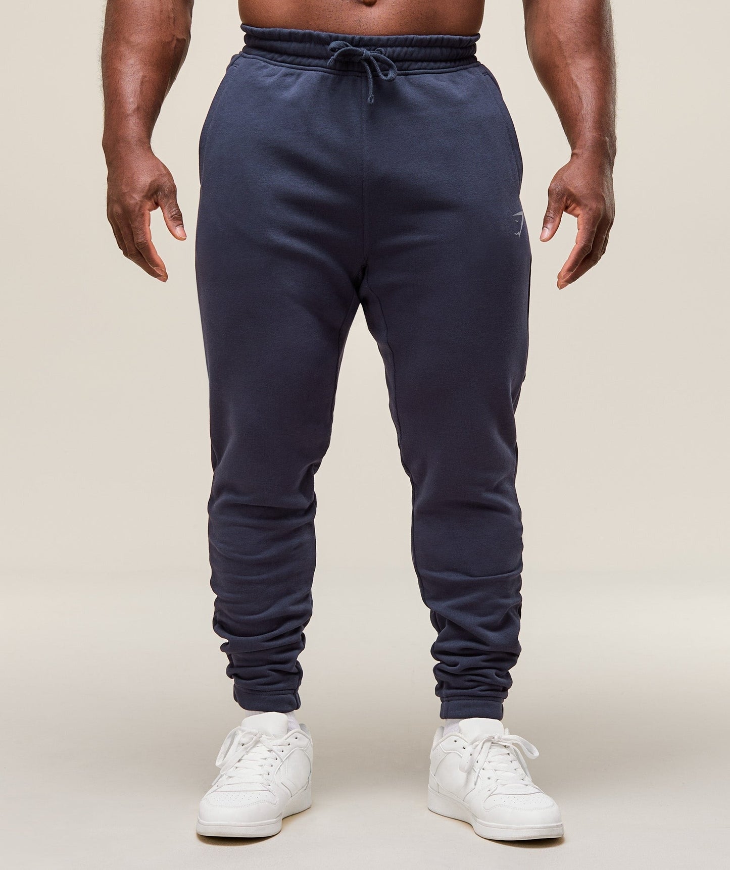 Gymshark Power Wordmark Joggers - Heavy Blue
