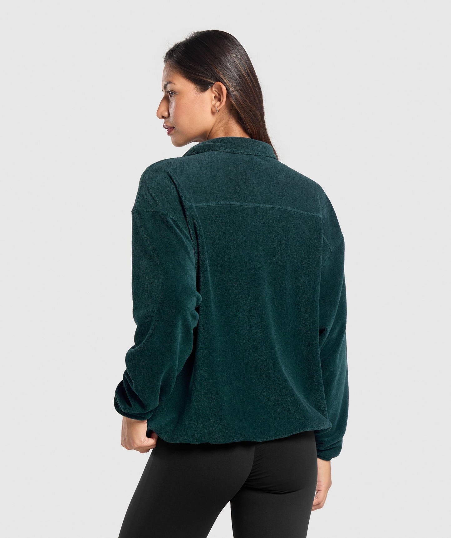 Gymshark Polar Fleece 1/4 Zip - Strong Teal