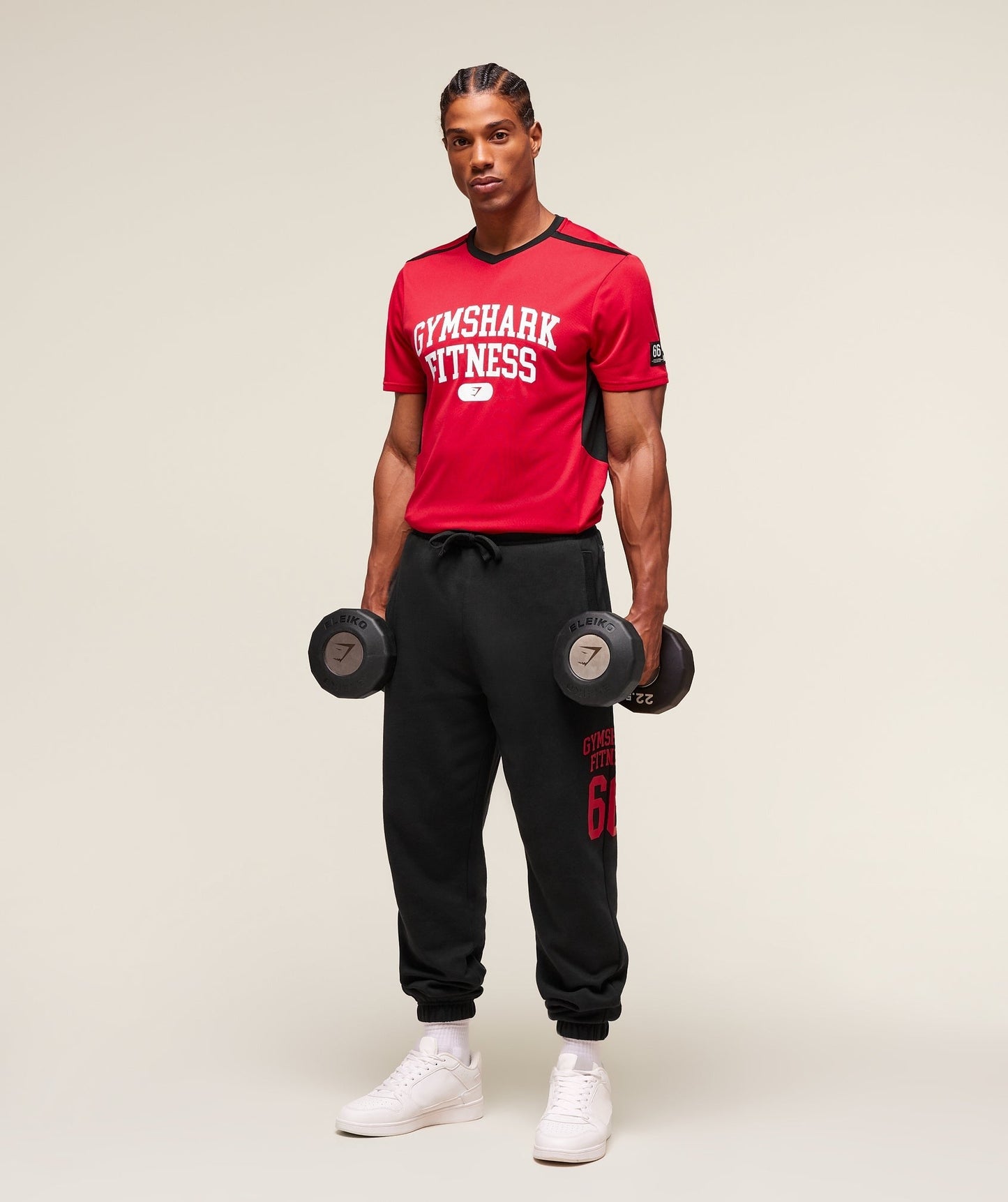 Gymshark Campus Tech T-Shirt - Conditioning Red