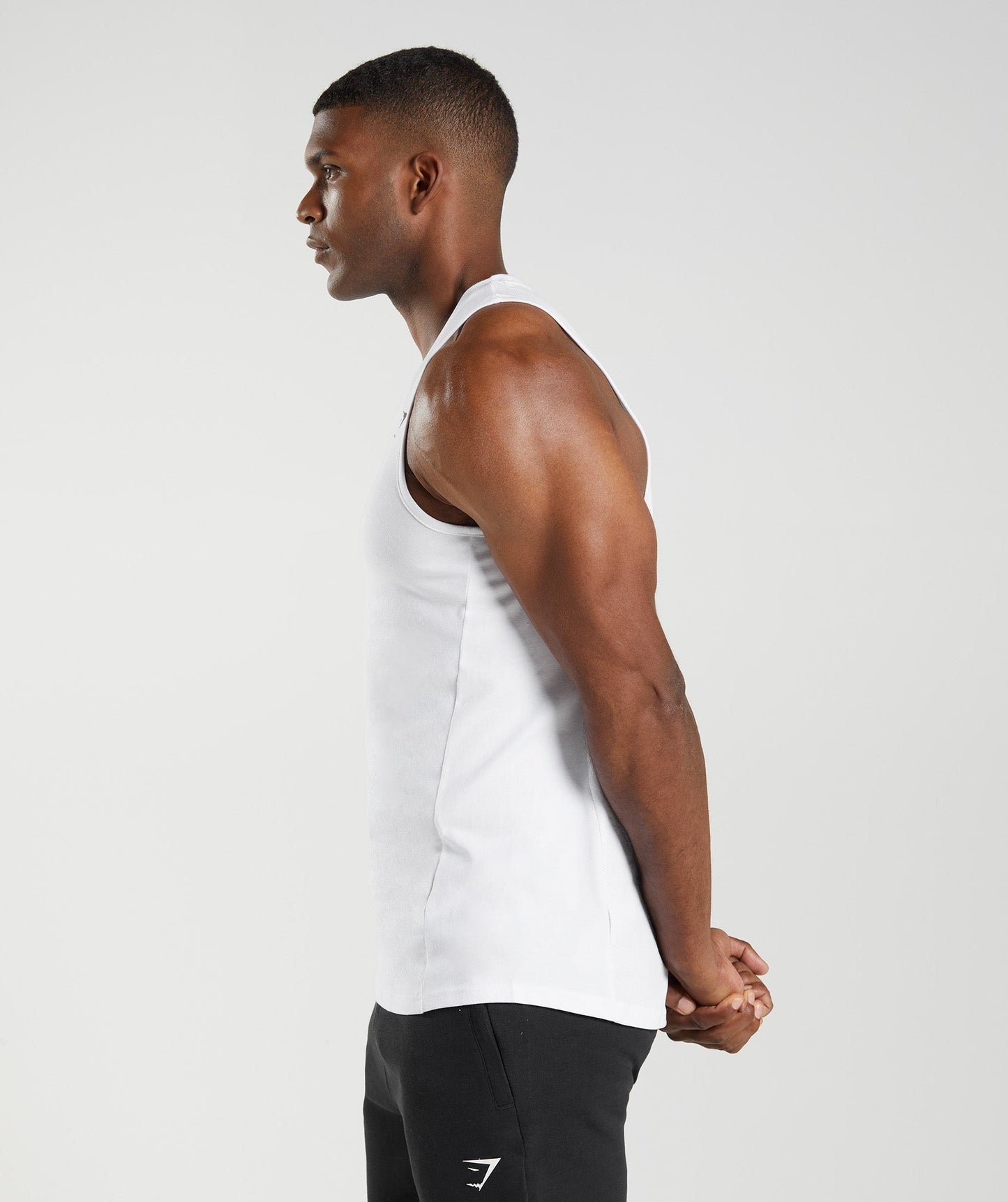 Gymshark React Tank - White