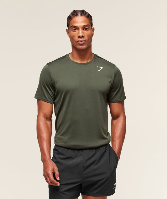 Gymshark Arrival T-Shirt - Strength Green