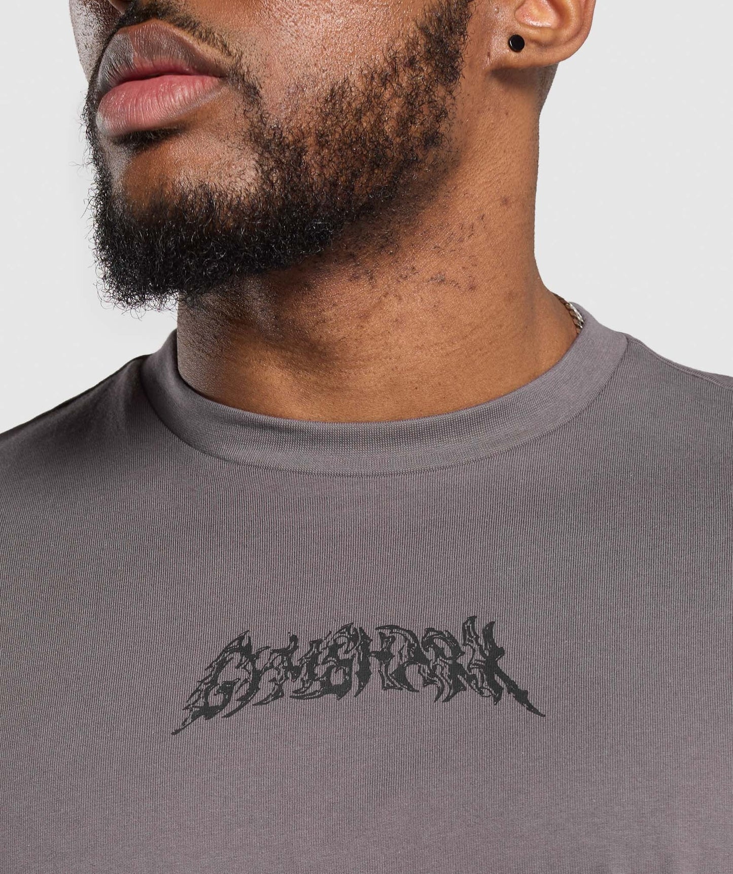Gymshark Metal Lifting Graphic T-Shirt - Brushed Purple