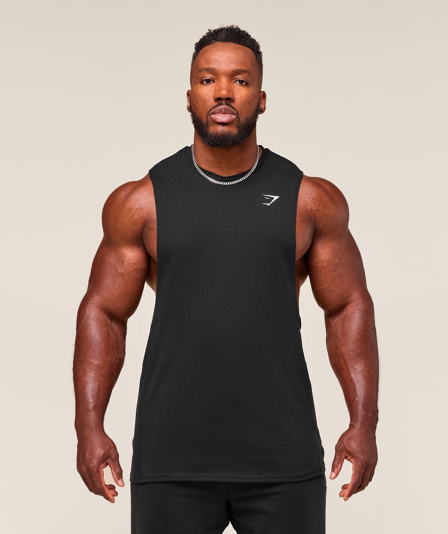 Gymshark Critical 2.0 Drop Arm Tank - Black