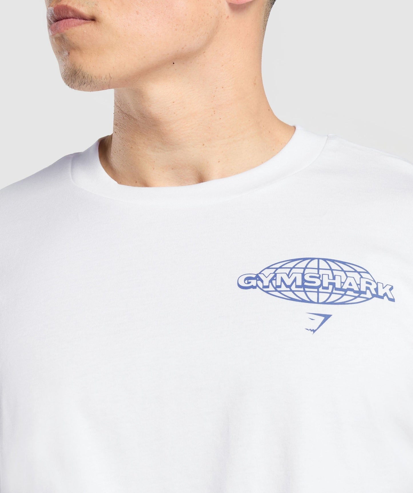 Gymshark Worldwide T-Shirt - White