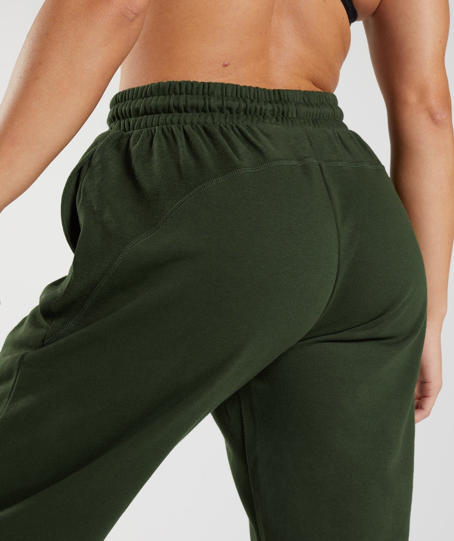 Gymshark Power Joggers - Moss Olive