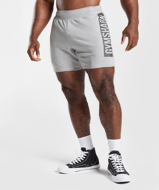 Gymshark Bold Shorts - Light Grey