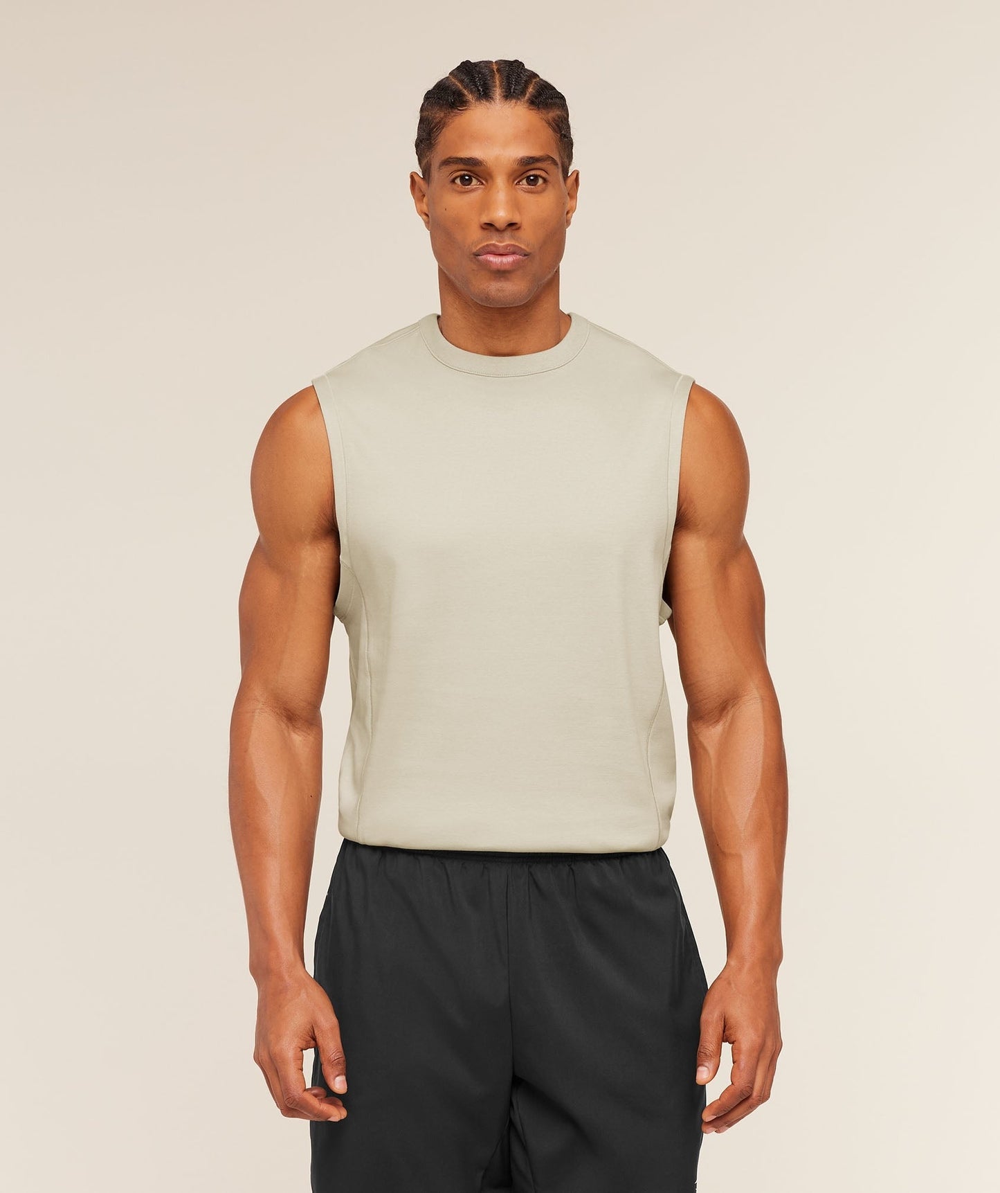 Gymshark Off Duty Tank - Pebble Grey
