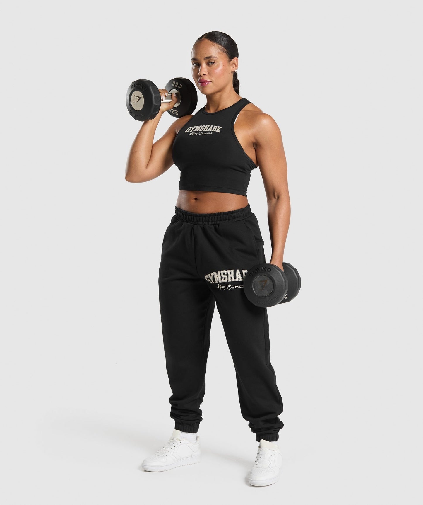 Gymshark Lifting Essentials Graphic Tank - Black