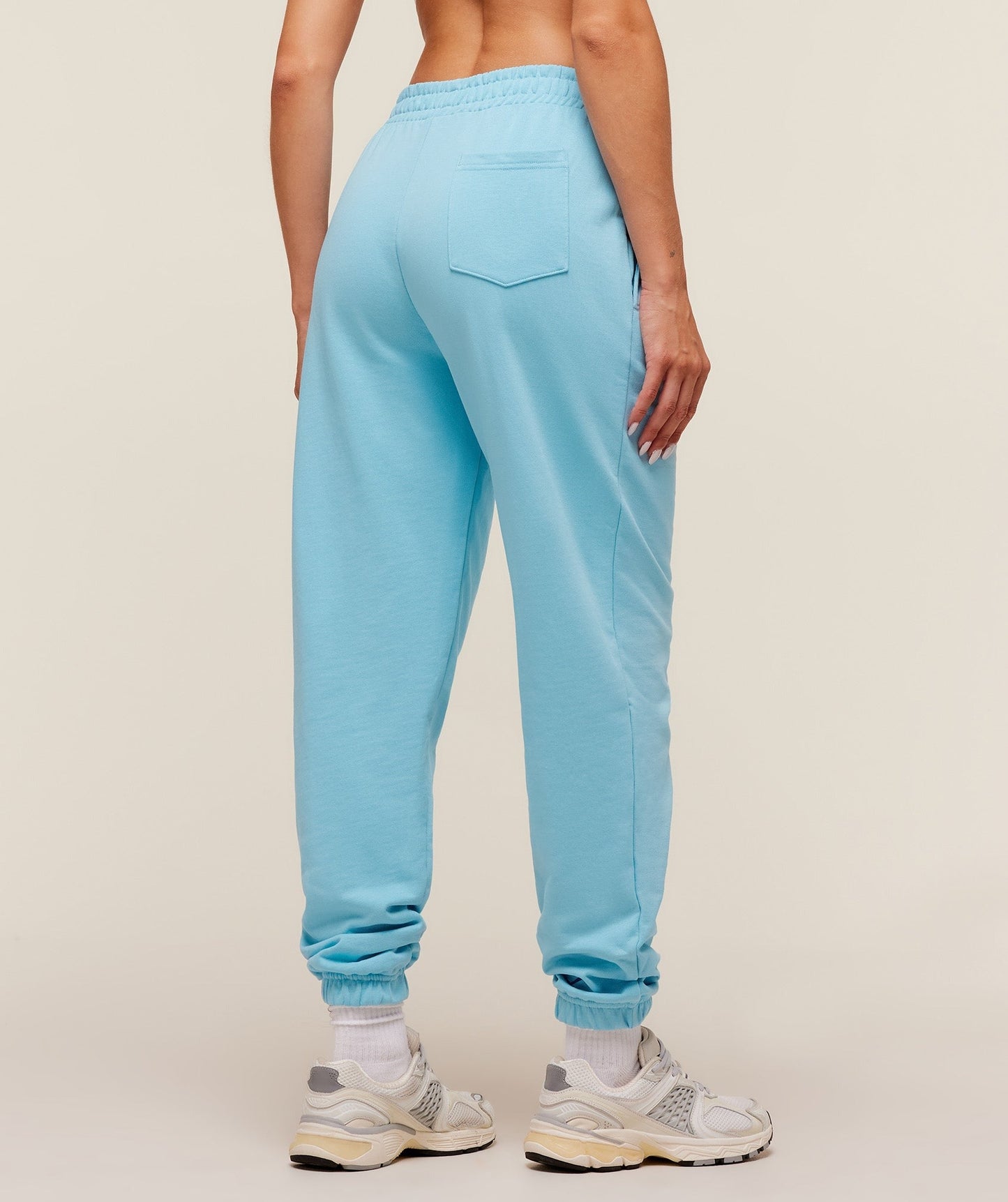 Gymshark Collegiate Graphic Joggers - Athletic Light Blue