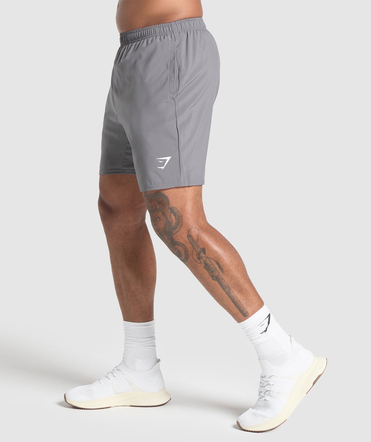 Gymshark Fitness Apparel 7" Shorts - Brushed Grey