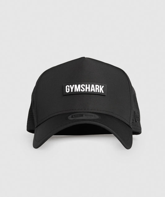 Gymshark New Era E-Frame Trucker - Black
