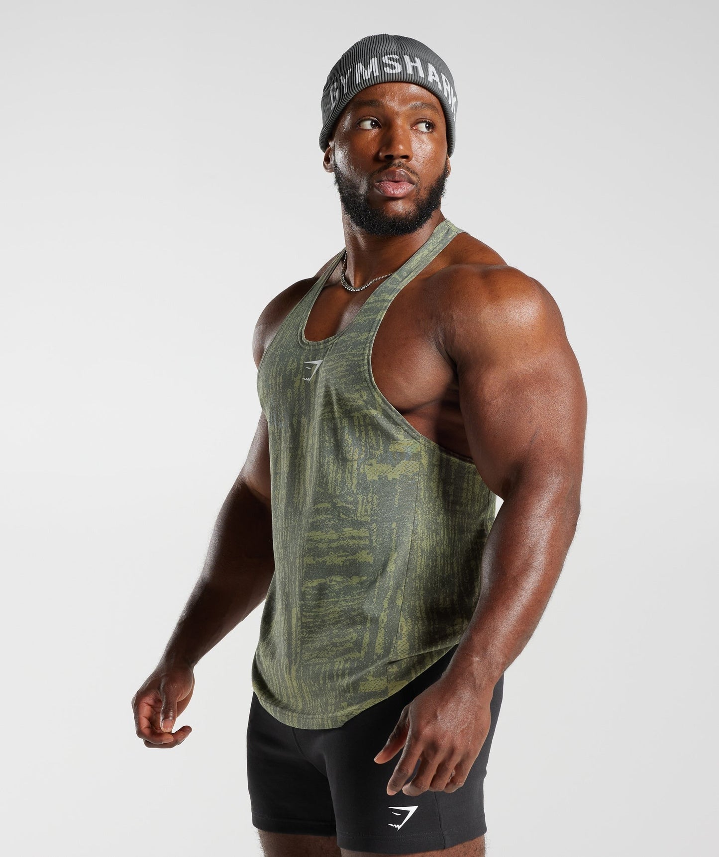 Gymshark React Stringer - Dusk Green