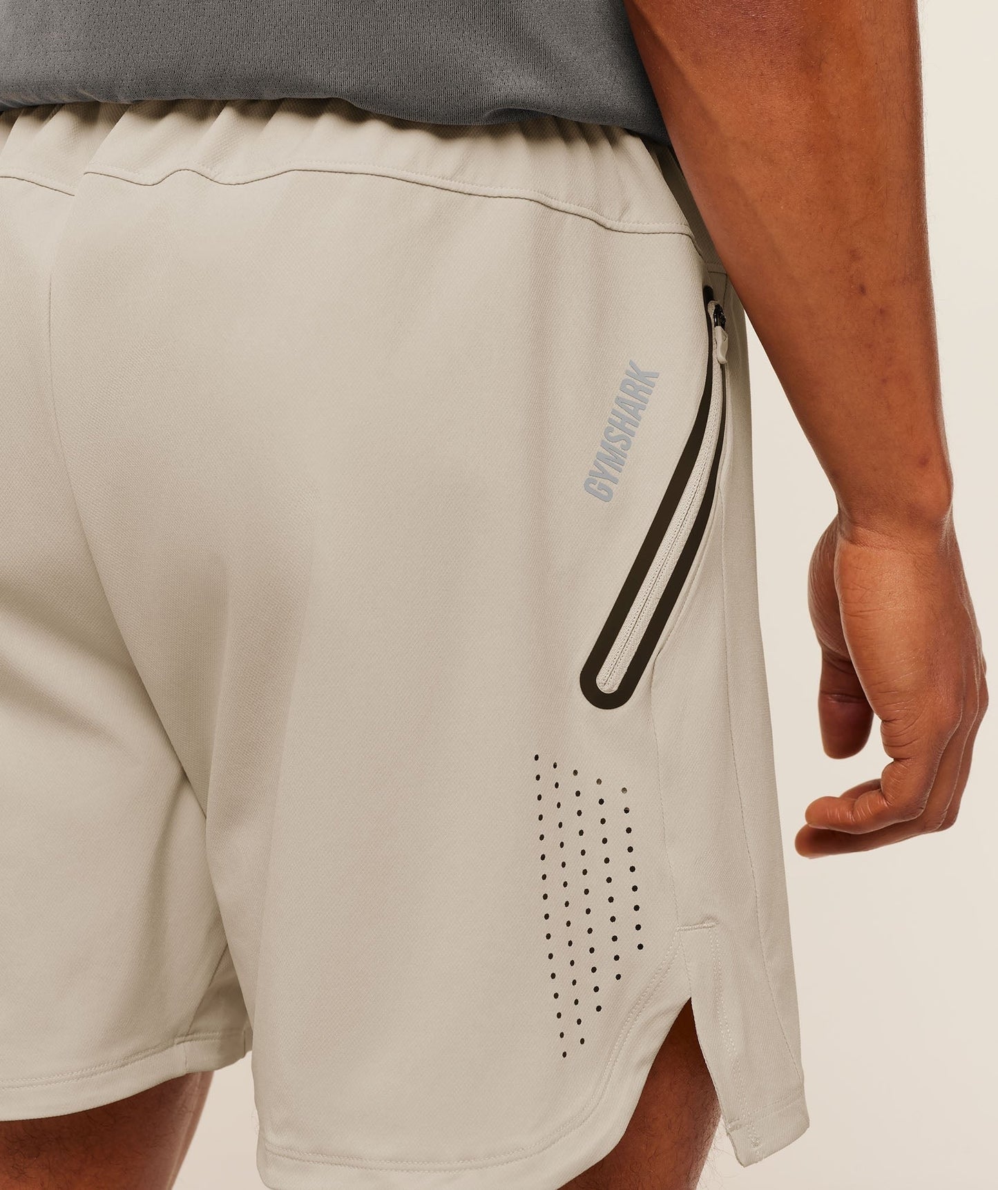 Gymshark Sport Hybrid 6" Shorts - Pebble Grey