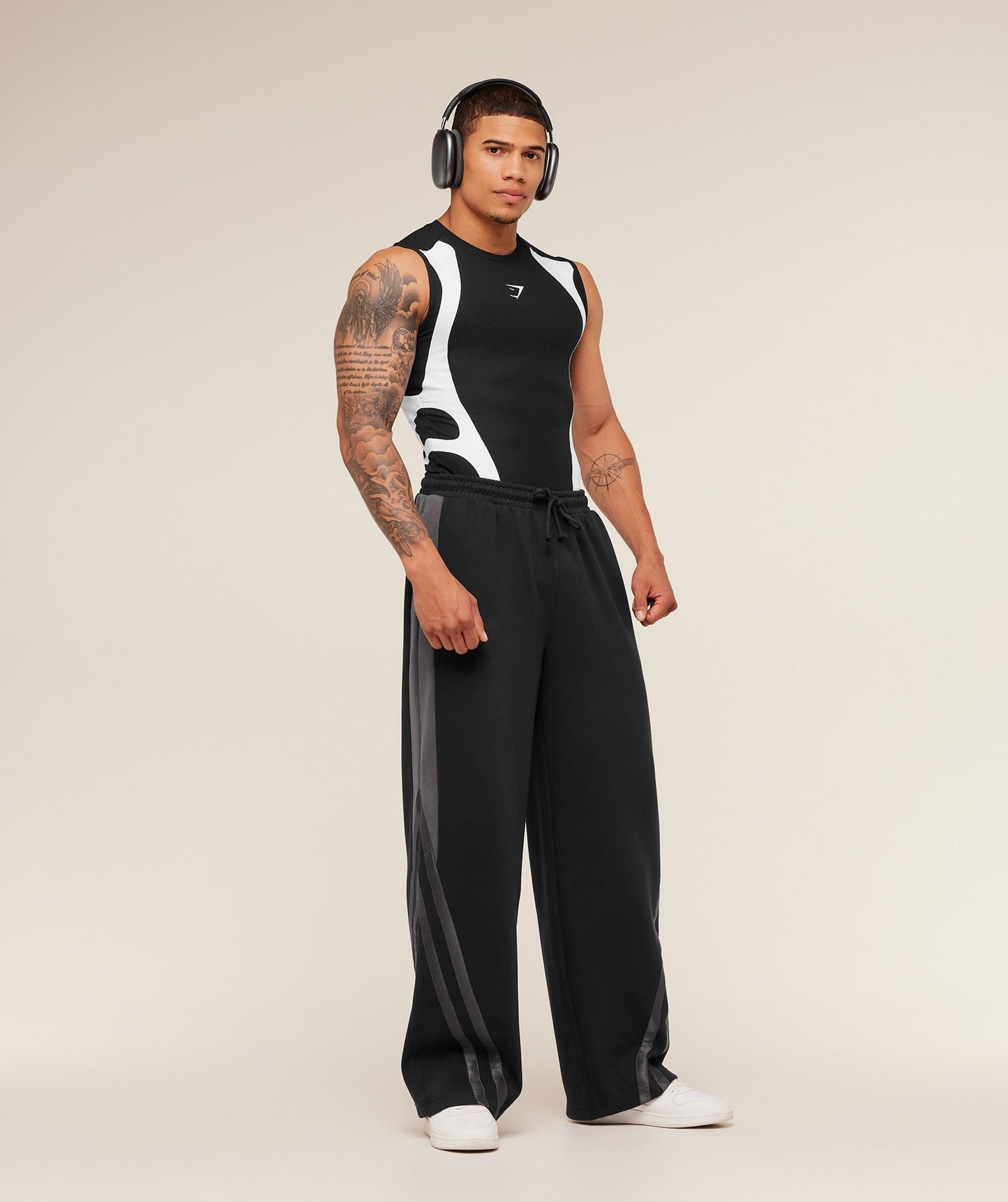 Gymshark x Carlos Belcast Tank Baselayer - GS Black