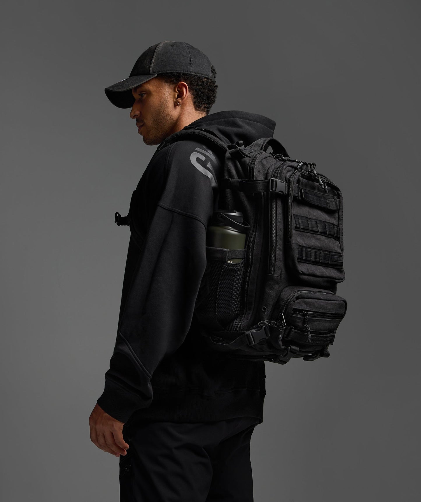 Gymshark Founders Tactical Backpack - Black
