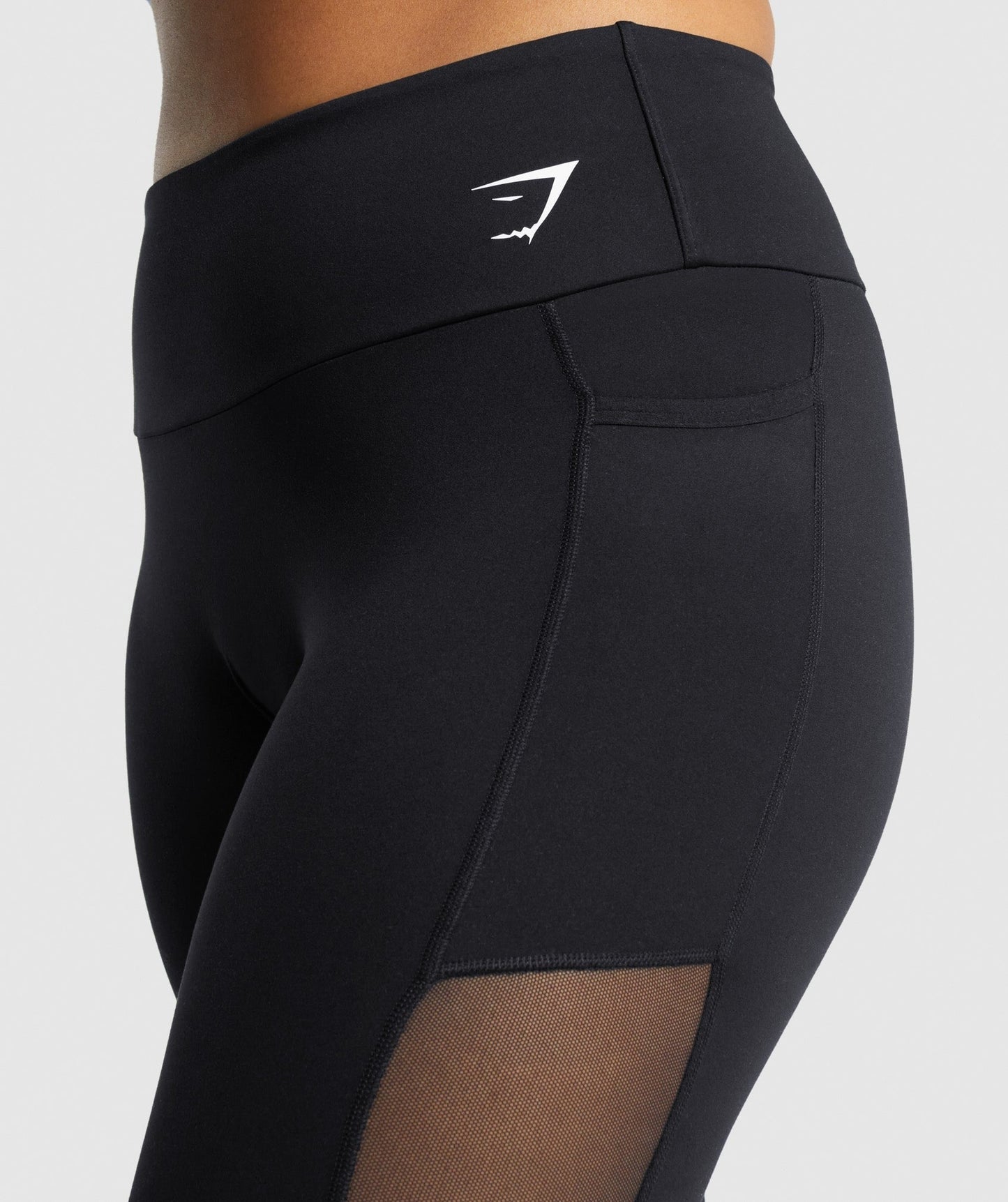 Gymshark Training Mesh Pocket Leggings - Black