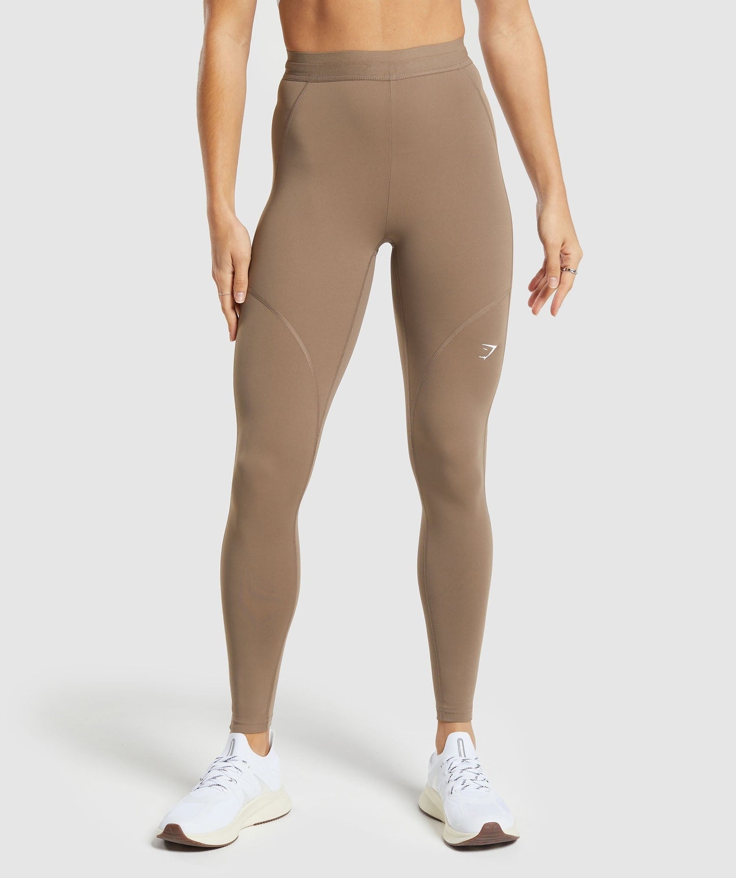 Gymshark RUNNING LEGGINGS - Soul Brown