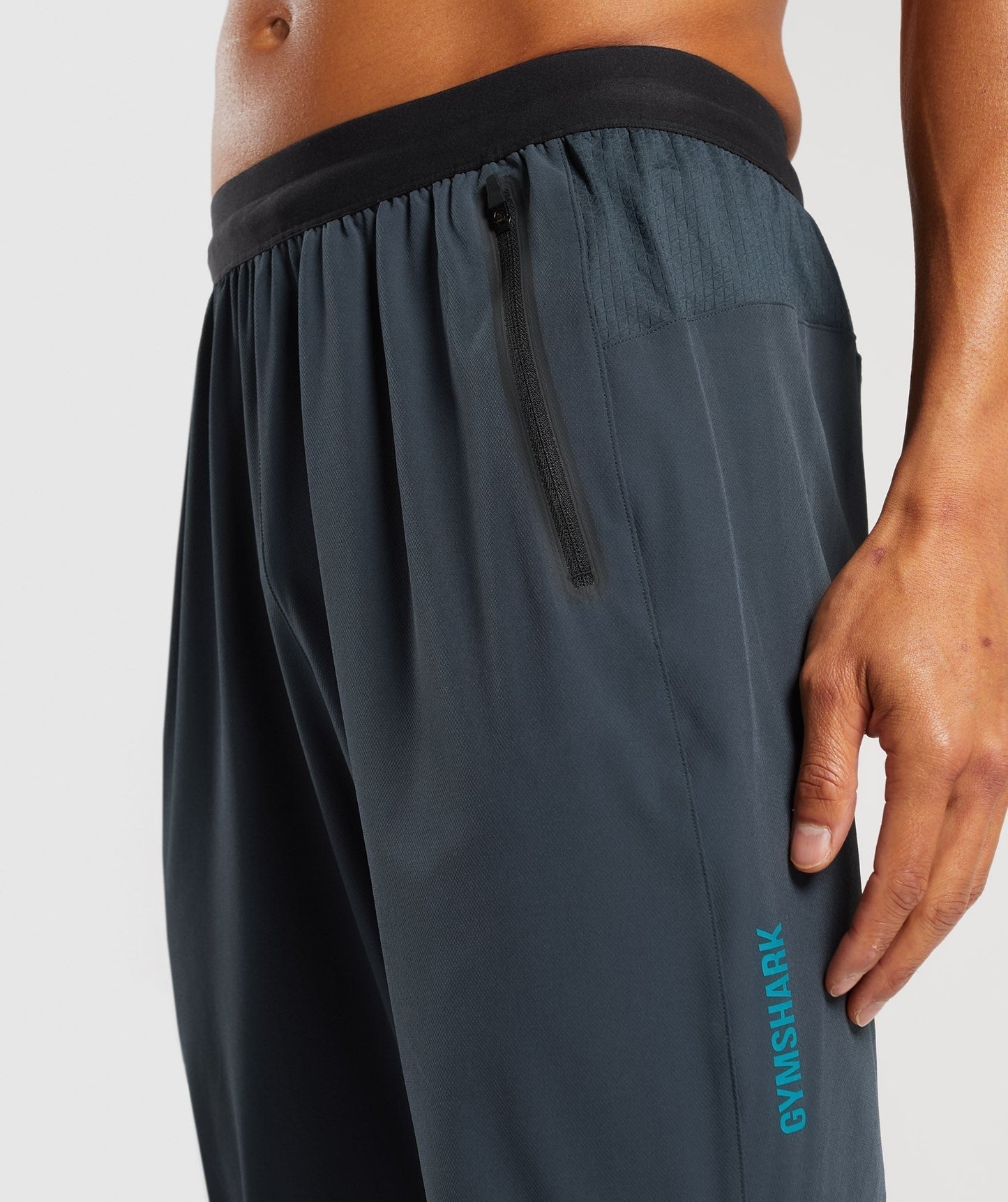Gymshark Hybrid Woven Joggers - Darkest Teal