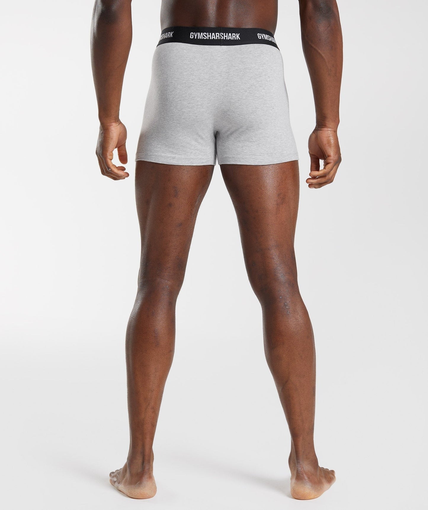 Gymshark Boxers 2 Pack - Light Grey Marl