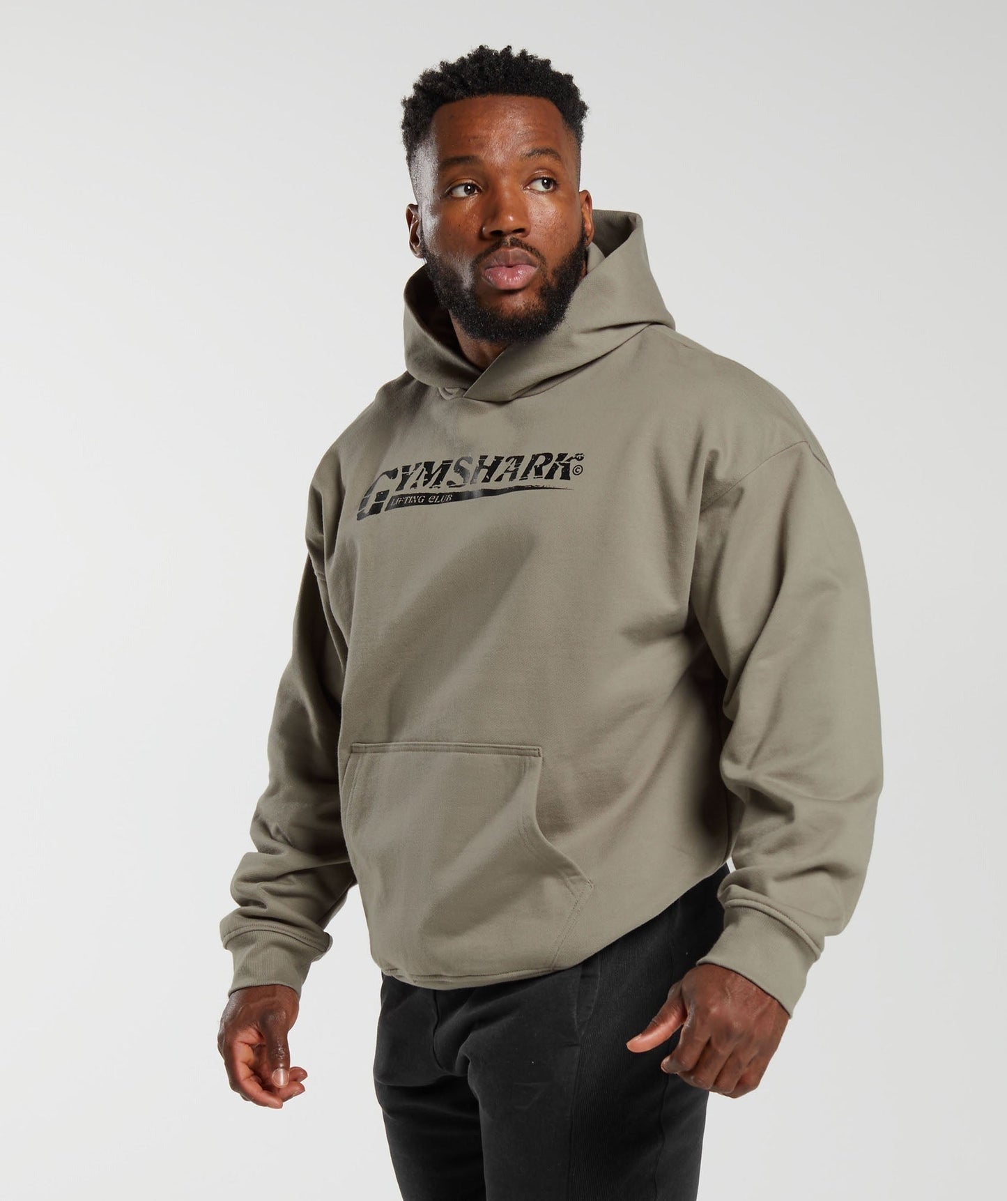 Gymshark Pump Cover Hoodie - Linen Brown