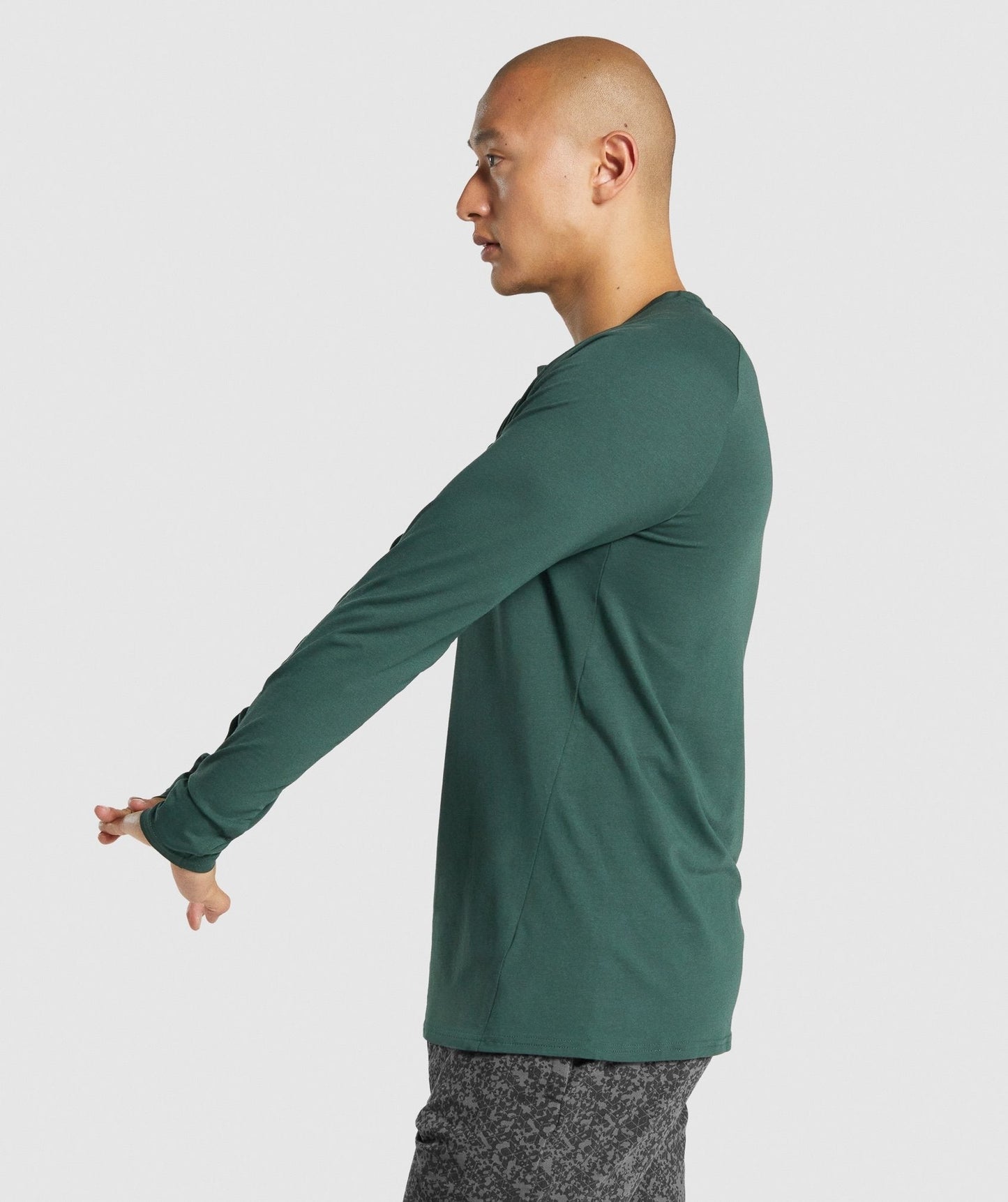 Gymshark Critical 2.0 Long Sleeve T-Shirt - Dark Green