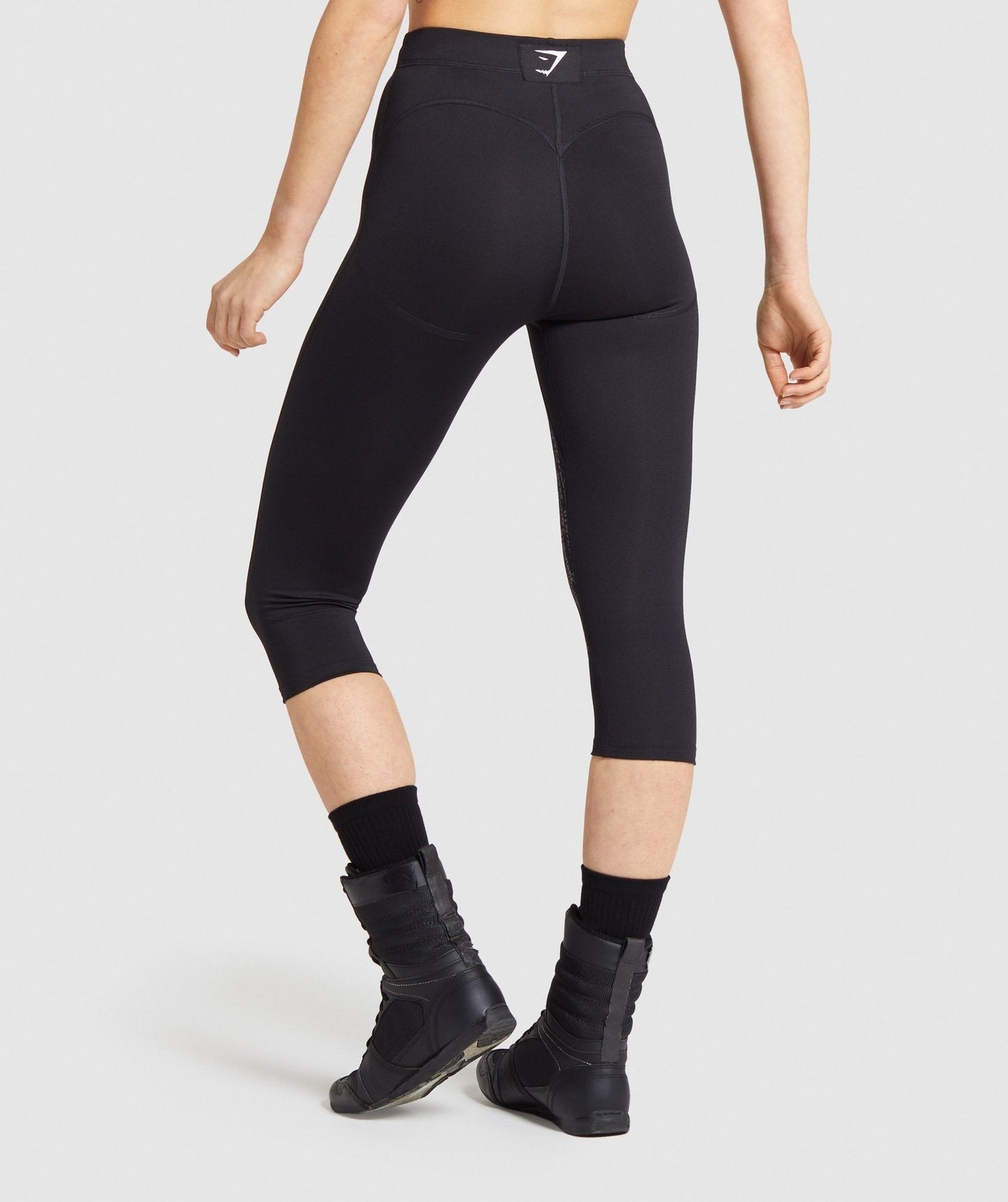 Gymshark Combat Cropped Leggings - Black