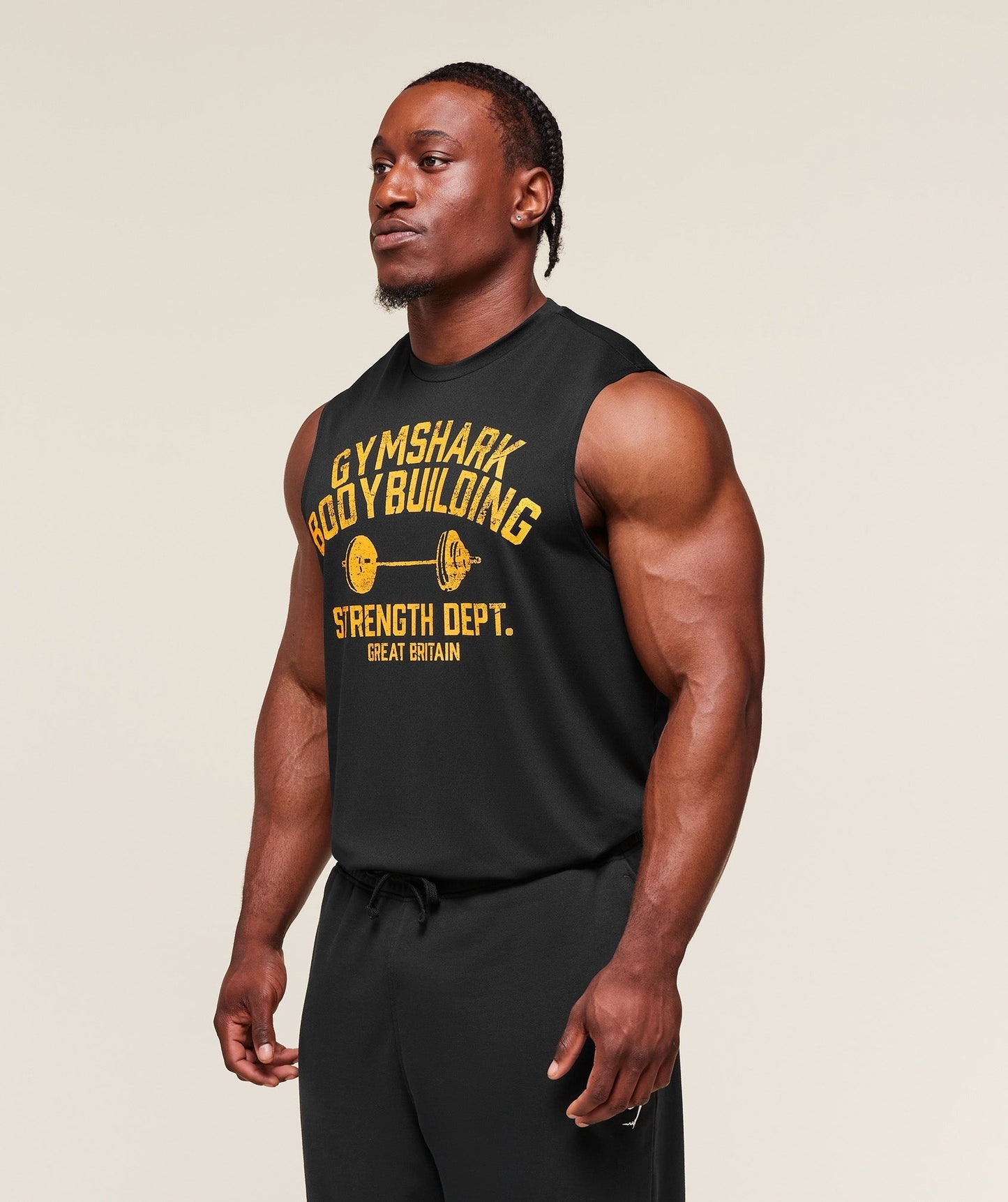 Gymshark Olympic Bar Tank - Black