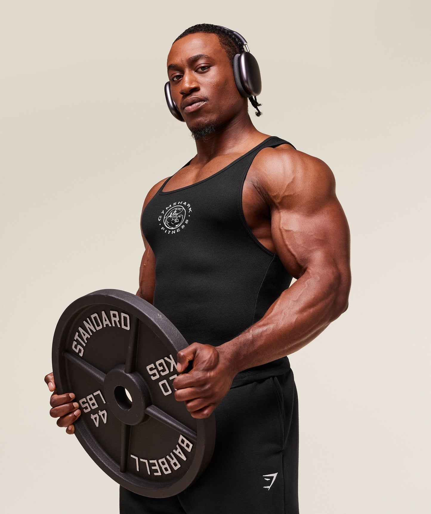 Gymshark Legacy Ribbed Tank - Black